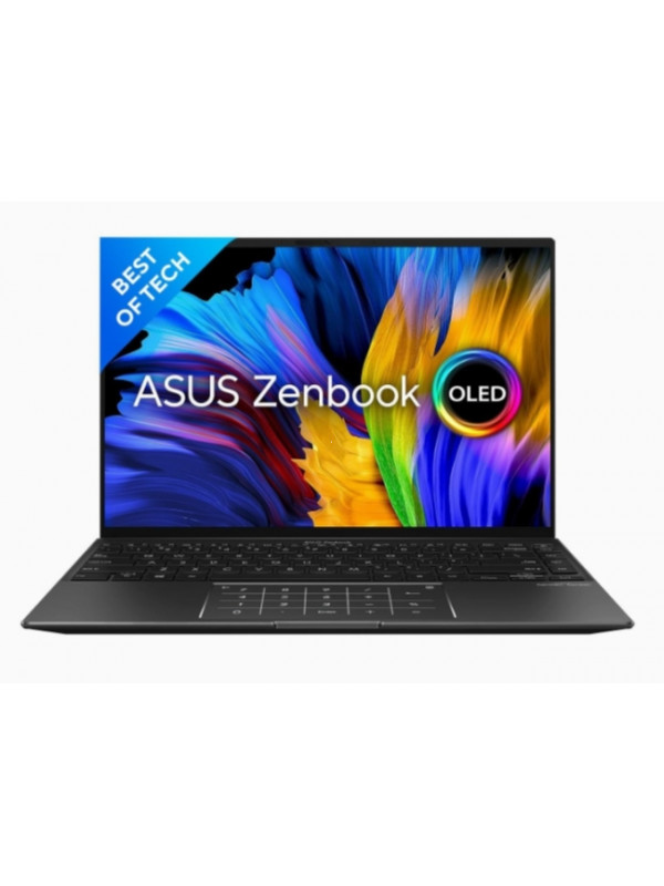 Laptops: ASUS Zenbook 14X OLED, Intel Core i5-12500H 12th Gen, 14" (35.56 cm) 2.8K 90Hz OLED, Thin and Light Laptop (16GB/512GB/Win11/Office 2021/Fingerprint/Grey/1.4 kg), UX5401ZA-KM541WS